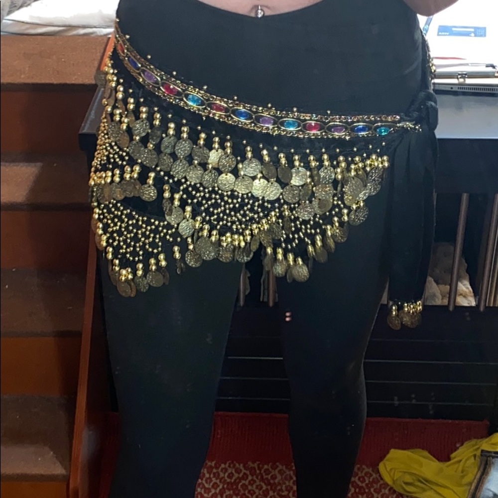 Vintage belly dancer belt
